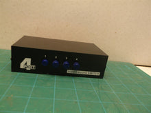 4-Port RCA Composite Video Audio AV Switch Selector Switcher Splitter Box 4-Way