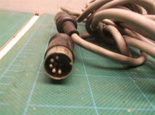 2 vintage audio cables 5 pin male connectors