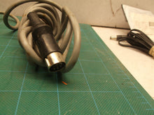 2 vintage audio cables 5 pin male connectors
