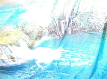Swan waterfall back drop 70.8 x 90.5x