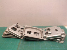 assorted lot of electrical face plates metal