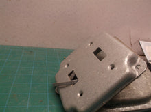 assorted lot of electrical face plates metal