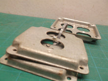 assorted lot of electrical face plates metal