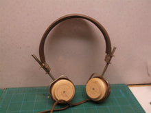 Vintage Headphones AC for parts no connector