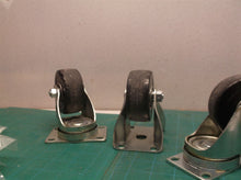 Set of 4 3" casters swivel and 2 don't