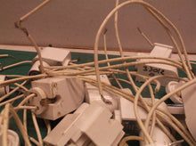 Large lot of light connectors with blue ring