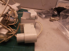 Large lot of light connectors with blue ring