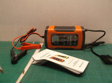 Foxsur LCD Car ATV 12v 4-100ah Motorcycle Pulse Repair Battery Charger