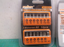 2 T6-T40 Security Bit Tamper Proof Torx Spanner Screwdriver Star Hex Holder Tool