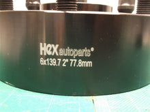 2" 6x139.7 77.8mm Hubcentric Wheel Spacer