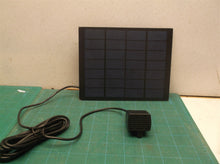 solar fountain panel & pump