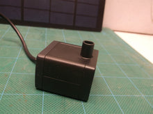 solar fountain panel & pump