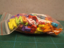 rainbow color-0.51x0.43x0.18inch letters for braclets