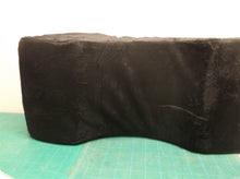 2 hump black pillow