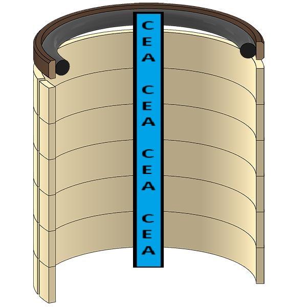 9159131 Stick Boom Loader Lift Cylinder Seal Kit Fits Liebherr A312 A314 A316
