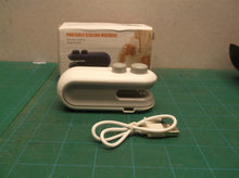 Rechargeable portable sealing machine