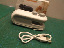 Rechargeable portable sealing machine