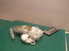 ys-0006 5v 1a hanging purple LED light wire with remote and usb power