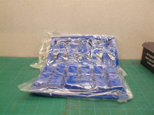 lot of 2 dark blue silicone ice cube molds