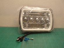 7x6 Angel Eyes DRL Led Square Headlight for Truck JG-1003-HP