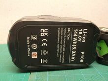 lot of 2 Rechargeable Lithium Ion Battery for Ryobi Power Tool P108 18V 8Ah P108
