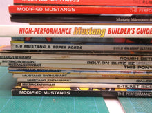 lot of 16 vintage mustang magazines