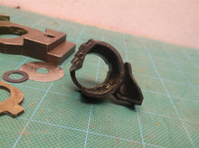 Assorted parts off a PBLJS01 18 Volt Brushless Jig Saw