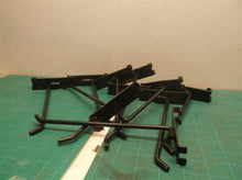 7" wall hooks black need paint