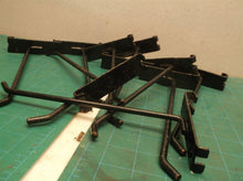 7" wall hooks black need paint