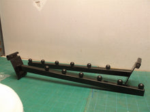 2 6 Ball Waterfall for Gridwall - 16", Black