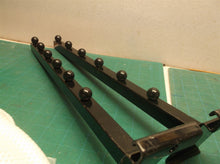 2 6 Ball Waterfall for Gridwall - 16", Black