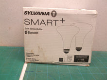 2 - SYLVANIA SMART+ Bluetooth LED Light Bulbs, BR30 9W Soft White, Dimmable