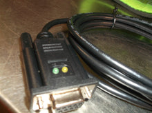 DB9 female to usb male tx and rx light cable