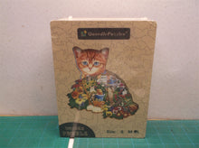 quordle puzzles Garden Cat Jigsaw Puzzle
