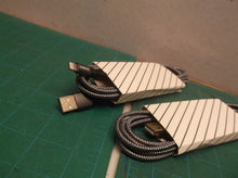 lot of 2 ohbox cloud static Cable 3FT iPhone Charger Cable Nylon Braided