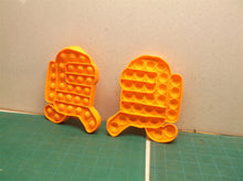 lot of 2 Orange running crewmate Among us 7in Pop fidget toy