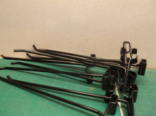 12 8.5" black retail display hooks