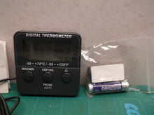 Digital Fridge Freezer Thermometer with Alarm & Max/Min Function Temperature