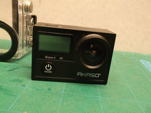 akaso brave 4 action camera with case untested