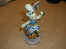 Avon 1993 Porcelain Balancing Ballerina Circus Bear Figurine