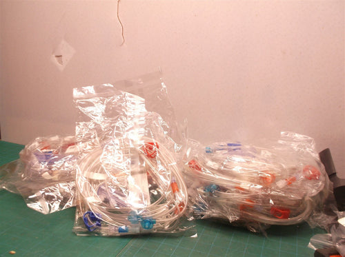 (9) Blood Line Readyset For FMC 2008 Series Hemodialysis Machines 6.35mm Braun R