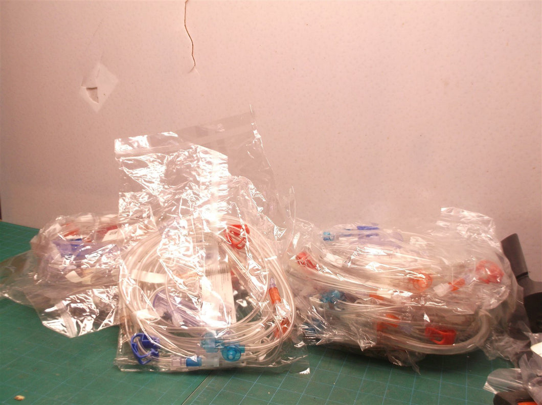 (9) Blood Line Readyset For FMC 2008 Series Hemodialysis Machines 6.35mm Braun R