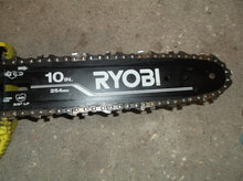 Ryobi RY40051 40V Cordless Battery Pole Saw attachment with bar, chain, and scra