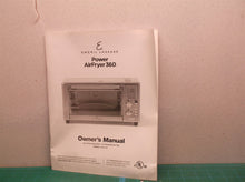Emeril Lagasse Power Air Fryer 360 Owners Manual
