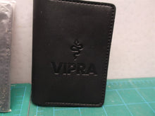 (2) VIPRA ROSSO DOLCE WINE Logo Bifold Card Holders