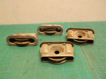 Antique Vintage Lot of 4 Window Sash Weight Pulleys