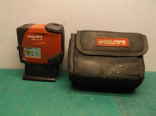 Hilti PM 2-P 2-Point Plumb Point Red Laser Level with Case