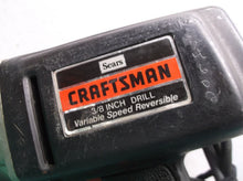 Vintage Sears Craftsman 3/8 Inch Variable Speed Reversible Drill Model 31510510