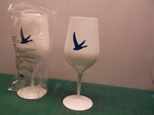 GREY GOOSE VODKA ADVERTISIGN SET OF TWO WHITE ACRYLIC GLASSES