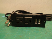 Bayu BY213-Q021 Recessed Power Strip 2 AC Outlets & 2 USB Ports 125V/12A